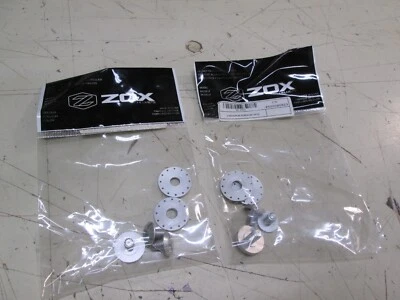 CASCO ZOX - CASCO DE MOTOCROSS MX PERNOS DE TORNILLO DE MONTAJE EN PICO - 2 KITS DE 3 Foto 1 de 4