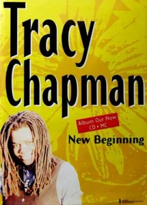 TRACY CHAPMAN - 1995 - Promotion - Plakat - New Beginning - Poster - Imagen 1 de 1