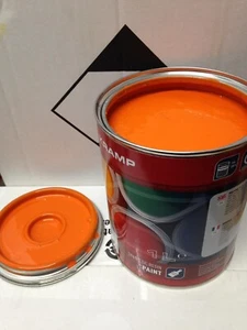 Ausa Dump Truck Orange Paint Endurance Enamel Paint 1 Litre Tin - Picture 1 of 3