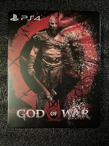 God Of War PS4 Custom-Made G2 Steelbook Case (NO GAME) V2 - Picture 1 of 5