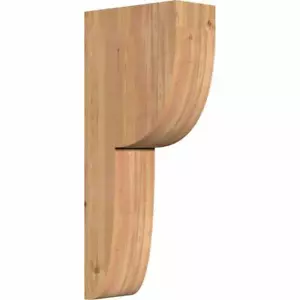Ekena Millwork Crestline Smooth Corbel 5-1/2" x 12" x 28" Western Red Cedar - Picture 1 of 4