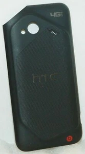 Original HTC Incredible 4G LTE Phone BLACK Battery Cover Door OEM droid adr6410 - Picture 1 of 4