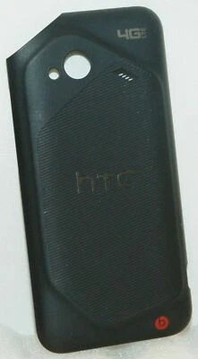 Original HTC Incredible 4G LTE Phone BLACK Battery Cover Door OEM droid adr6410 - Image 1 of 4