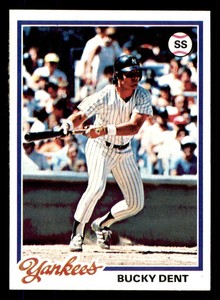 U You Pick 1978 Topps Baseball Nm+ Or Better Very Clean #281-#726