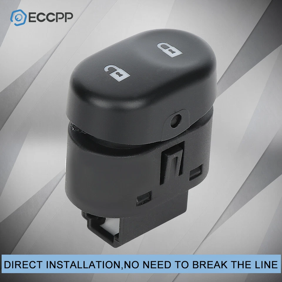 Interruptor de bloqueo de puerta eléctrico para Chevrolet Malibu 2008 2009 2010 lado del conductor delantero Foto 1 de 4