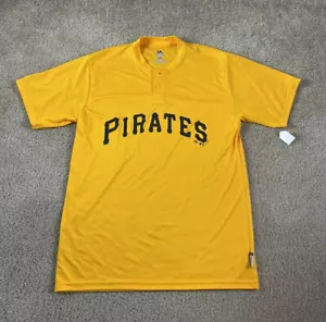 Pittsburgh Pirates T-Shirt Men’s Sz M MLB Genuine Merchandise NWT Majestic - Picture 1 of 9