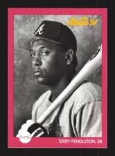 1991 Leaf Studio MLB #148 Terry Pendleton