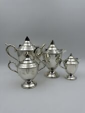 Sir John Bennett LTD - Four piece, tea set - Silverplated - Made in England