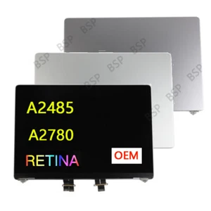 Repuesto de pantalla LCD de 16"" FABRICANTE DE EQUIPOS ORIGINALES para MacBook Pro A2485 A2780 EMC3651 8103 - Imagen 1 de 11