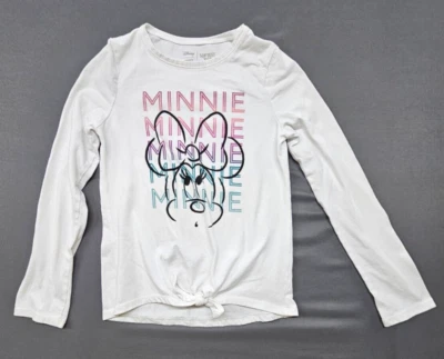 Disney Jumping Beans MINNI Softest Tee White Size 10 - Image 1 of 4