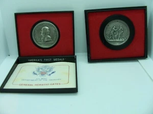 Generale Horatio Gates - Prime medaglie d'America - - Foto 1 di 3
