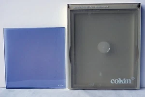 GENUINE COKIN SQUARE COEF. + 2/3 BLUE (82B) P024 FILTER 84MM X 84MM UNUSED - Picture 1 of 2