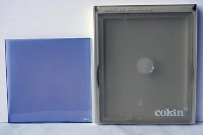 GENUINE COKIN SQUARE COEF. + 2/3 BLUE (82B) P024 FILTER 84MM X 84MM UNUSED - Image 1 of 2