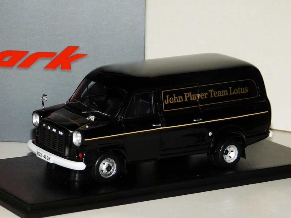 FORD TRANSIT SERVICE TEAM LOTUS JPS ASSISTANCE 1973 SPARK S2697 1:43  - Image 1 of 1