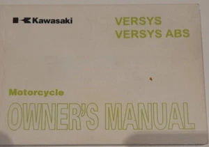 Kawasaki Owners Manual Versys Kle650ca/da - Picture 1 of 2