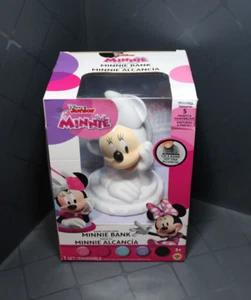 New In Box Disney Junior Paint Your Own Minnie Bank Free Shipping - Picture 1 of 8