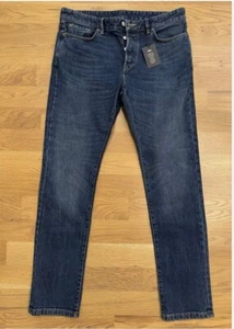 BUCK MASON JAPANESE DENIM MAVERICK SLIM 36x34 JEANS/BRAND NEW/NEVER WORN w/TAGS - Picture 1 of 13
