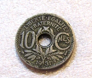 Moneda de 10 céntimos Francia 1931 - Imagen 1 de 5
