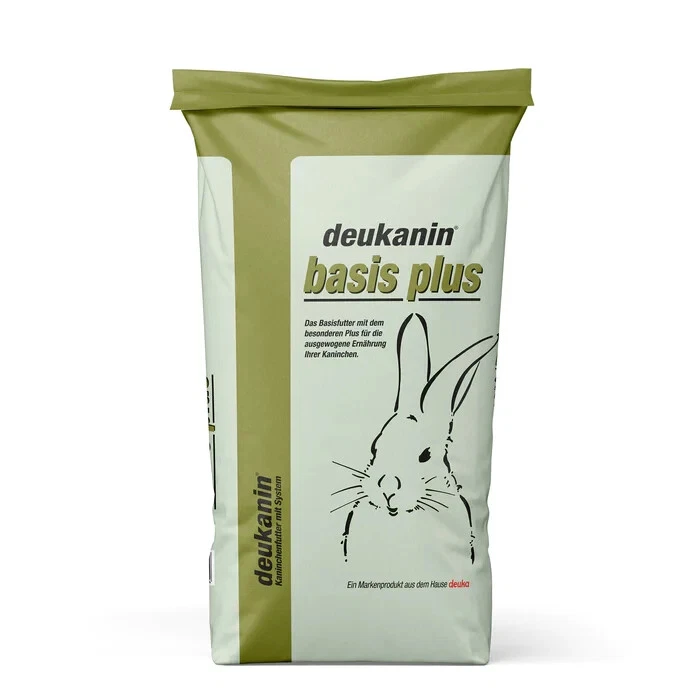 (0,89€/kg) Deukanin Basis Plus 25 kg Hasenfutter Kaninchen Futter Nager Pellets - Bild 1 von 1