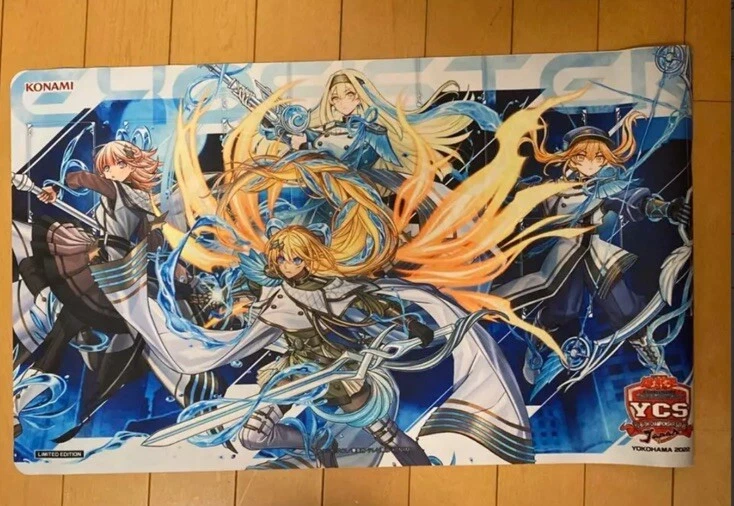 Yugioh Oficial Playmat Only Exosister YCSJ Yokohama 2022 Duel Set Japón NUEVO Foto 1 de 1