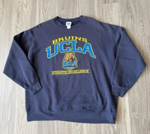 Vintage Lee UCLA Sweatshirt XL Collegiate Crewneck Los Angeles 80s 90s - Picture 1 of 5