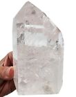 Tour polie cristal de quartz transparent Brésil 1 lb 3,6 oz.