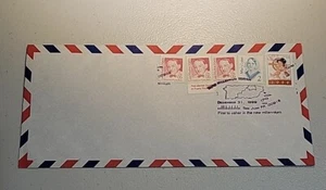 PUERTO RICO 1999 THIRD MILLENNIUM CANCELLATION WITH MUŃOZ MARIN STAMPS COVER - Picture 1 of 3