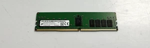 Micron 16GB 2Rx8 DDR4 PC4-3200 ECC Registered Memory Module MTA18ASF2G72PDZ-3G2E - Picture 1 of 3
