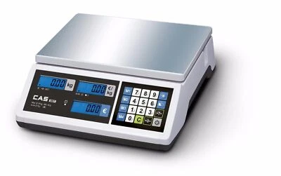 Preisrechnende Ladenwaage Geeicht Inventurwaage Marktwaage Verkaufswaage - Bild 1 von 2