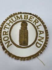 Northumberland Craft Junior Warden dress apron badge