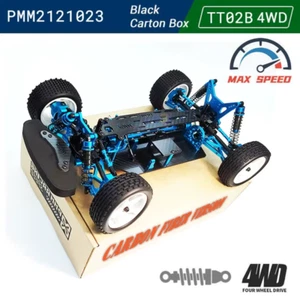 Tamiya Sakura TT02B TT02 TT01 D5 D5S TRF416 1:10 4WD RC Car Carbon Fiber Frame A - Picture 1 of 12