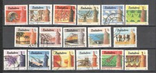 S6706 - ZIMBABWE 1985 - LOTTO 17 DIFFERENTI DEL PAESE - VEDI FOTO