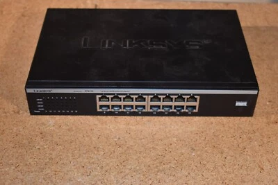 Cisco-Linksys EF4116 EtherFast 4116 16-Port 10/100 Ethernet Switch w/Power Cord - Image 1 of 4