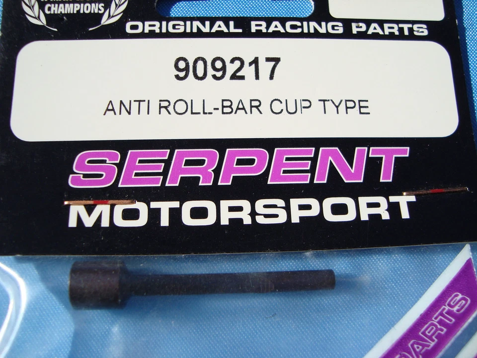 SERPENT ANTI ROLL-BAR CUP TYPE 909217 BRAND NEW GENUINE PART     - Image 1 of 1