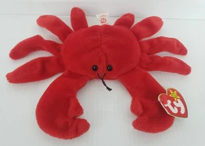 TY Beanie Baby Digger 4027 Top Etikett sauber intakt komplett rot Original 4A2 - Bild 1 von 5