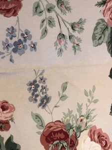 STOFF DOWNSIZING - ELFENBEIN GEBLÜMT 50” x 24” - Bild 1 von 3