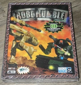 ROBO RUMBLE ROBORUMBLE PC WINDOWS CD-ROM 1998 BIG BOX PC GAME BRAND NEW SEALED - Picture 1 of 9