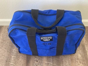 LANDS END USA VINTAGE XL FARO BARCA BAGAGLIO ATTREZZI BORSA NYLON GRANDE FULL ZIP VELA - Foto 1 di 20