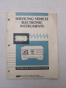 Libro de referencia de instrumentos electrónicos para vehículos de servicio Ford 1985 - Imagen 1 de 17