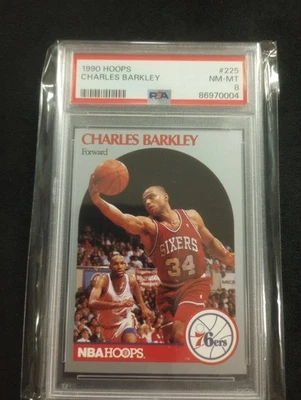1990-91 NBA Hoops - Charles Barkley #225 - Image 1 of 2