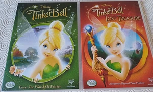 Disney Tinkerbell   and  Disney  Tinkerbell Lost Treasure   DVDs - Bild 1 von 4