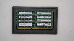 Micron 32GB 4x8GB PC3-10600R DDR3 ECC Server Memory - MT36JSF1G72PZ-1G4M1HF - Picture 1 of 1