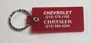 Schlüsselanhänger Chevrolet Stockburger Chrysler Oldtimer rot  - Bild 1 von 3