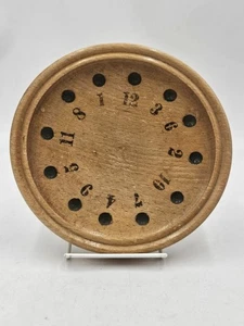 Ruleta Campesina Alemana De Colección Madera Juego de Oportunidad Ruleta Tirolesa - Imagen 1 de 5