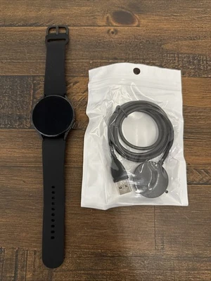 Samsung Galaxy Watch 4 44mm Black Aluminum Case SM-R870 GPS Smartwatch - Image 1 of 3