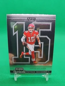 2020 PLAYOFF FOOTBALL- BEHIND THE NUMBERS- PATRICK MAHOMES- CHIEFS - Picture 1 of 4