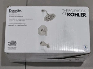 Kohler Desette R27214-4G-BN Bad & Dusche Set Nickel gebürstet Trim Kit - OHNE VENTIL - Bild 1 von 5