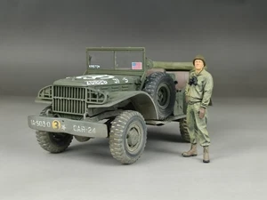 1/35 Built WWII U.S Dodge WC56/WC57 3/4 ton 4x4 Truck w/1 Figure Model - Picture 1 of 12