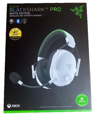 Razer BlackShark V3 Pro Wireless Gaming Headset XBOX/PC/Playstation/Switch WHITE - Image 1 of 4