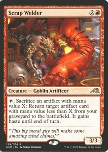 MTG Scrap Welder (159) *Non-Foil* Base Rare Kamigawa: Neon Dynasty MT/NM - Picture 1 of 2